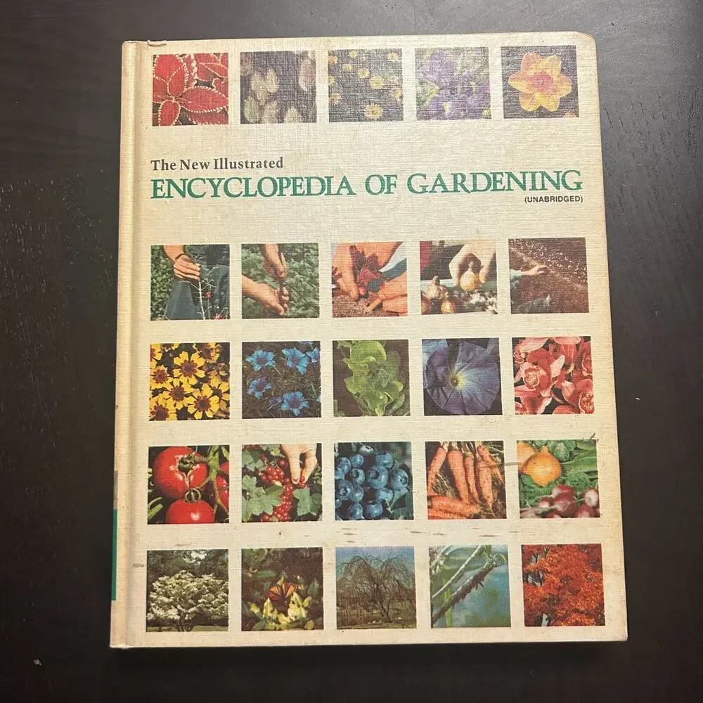 New Illustrated Encyclopedia of Gardening Volume 3 1967 Hardcover Bat to Bro